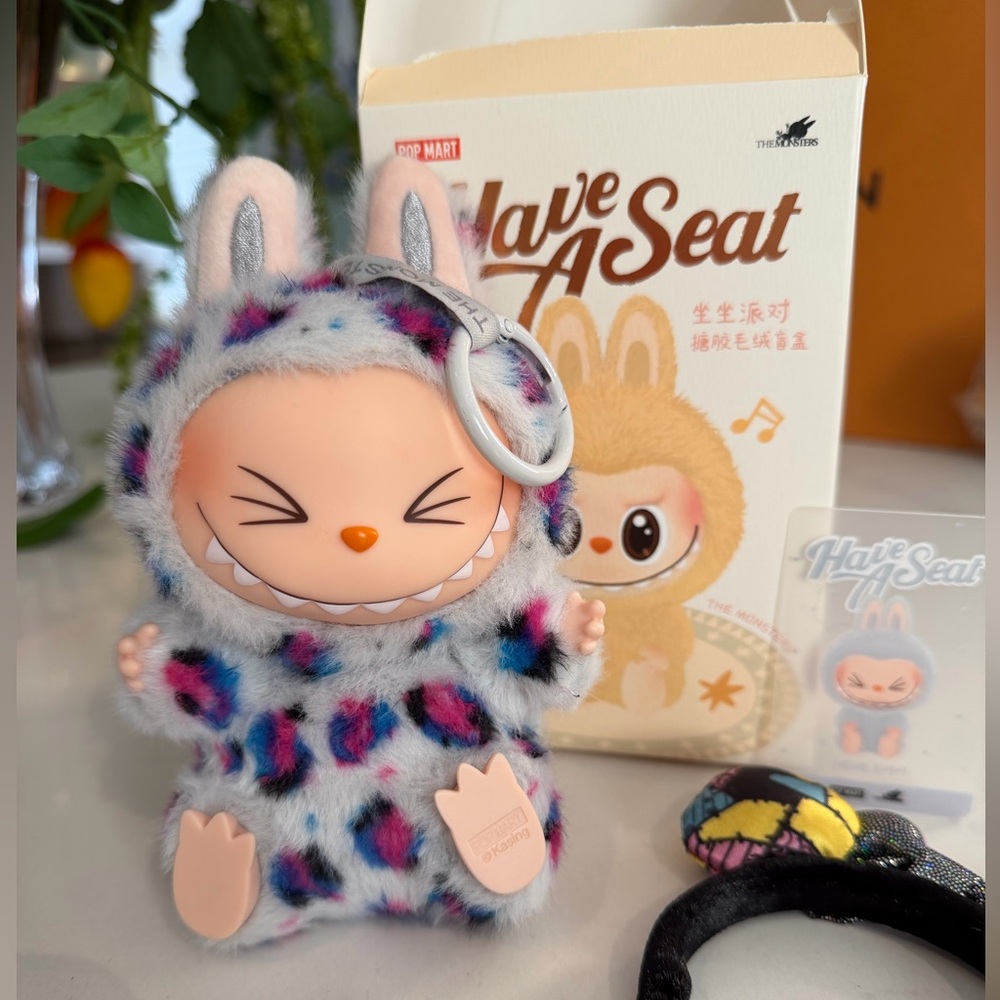 Custom Labubu Doll “HEHE” from the HAVE A SEAT SERIES. NWB ~ Outfit Included